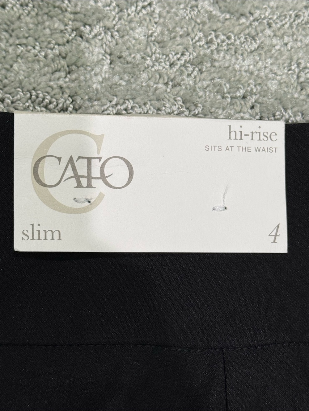 Cato slim fit / high rise pants - Picture 3 of 7